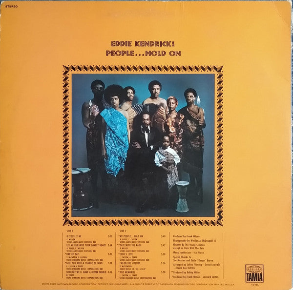 Eddie Kendricks : People...Hold On (LP, Album, Hol)