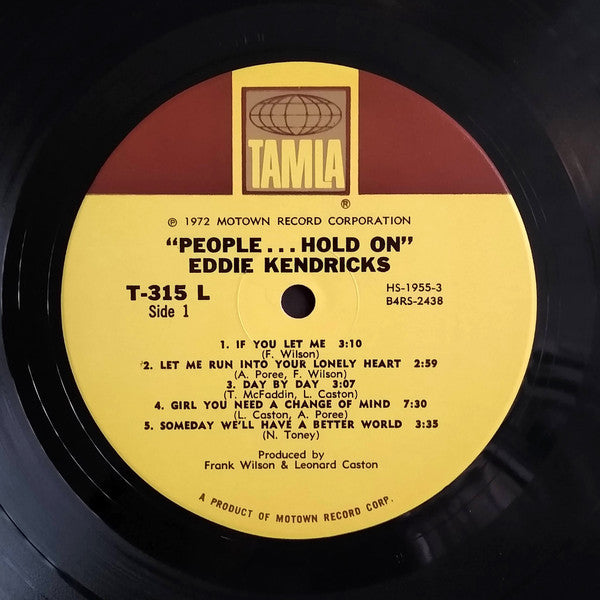 Eddie Kendricks : People...Hold On (LP, Album, Hol)