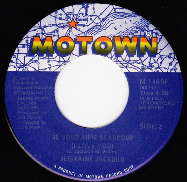 Jermaine Jackson : Let's Get Serious (7", Single)