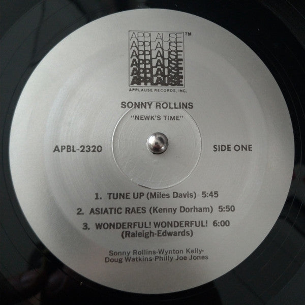 Sonny Rollins : Newk's Time (LP, Album, RE)
