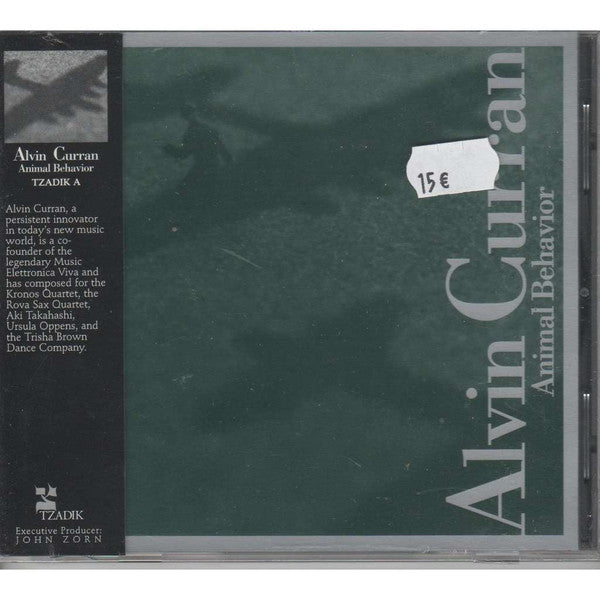 Alvin Curran : Animal Behavior (CD, Album)