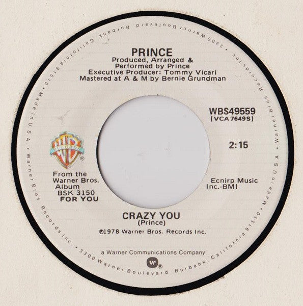 Prince : Uptown (7", Single, Spe)