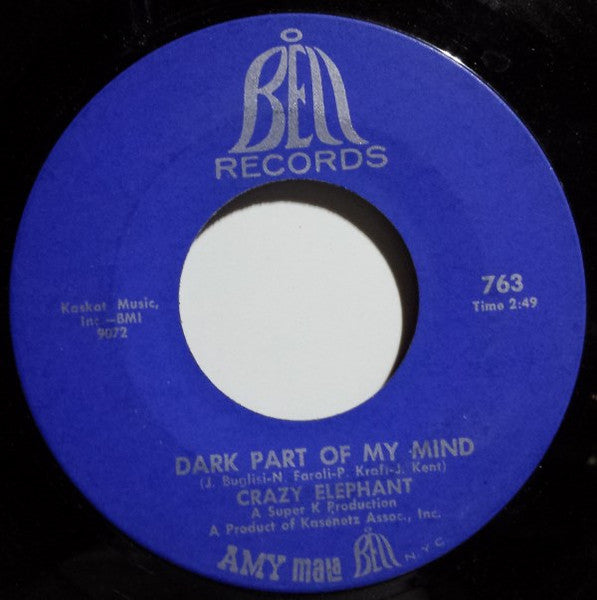 Crazy Elephant : Gimme Gimme Good Lovin' / Dark Part Of My Mind (7", Single)