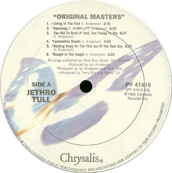 Jethro Tull : Original Masters (LP, Comp, RE)