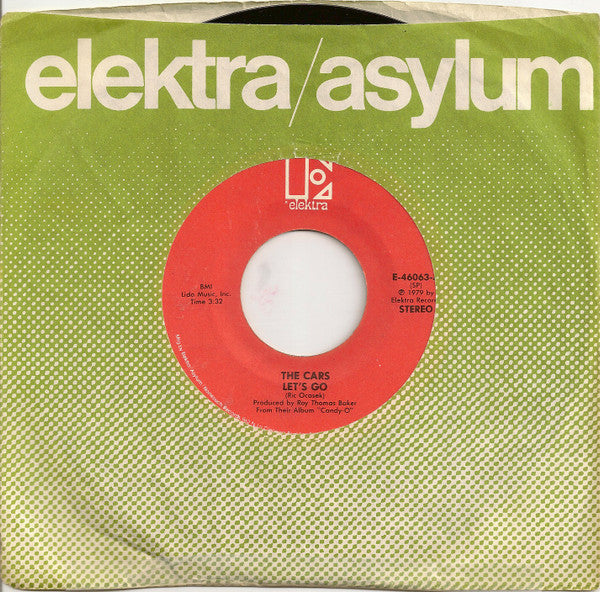 The Cars : Let's Go (7", Single, SP)