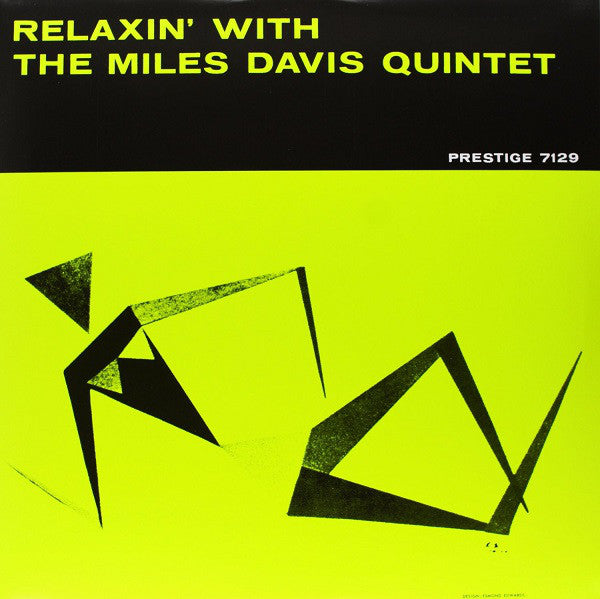The Miles Davis Quintet : Relaxin' With The Miles Davis Quintet (LP, Album, Mono, RE)