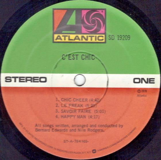 Chic : C'est Chic (LP, Album, Pre)