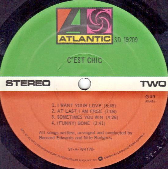 Chic : C'est Chic (LP, Album, Pre)
