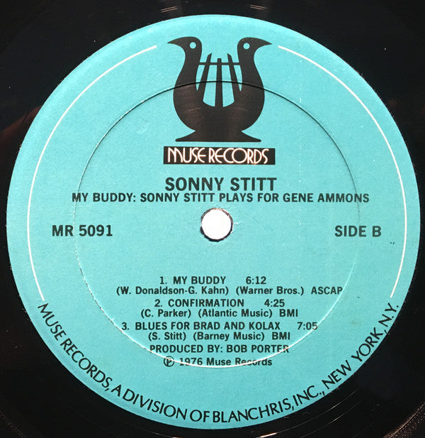 Sonny Stitt : "My Buddy" (Sonny Stitt Plays For Gene Ammons) (LP)