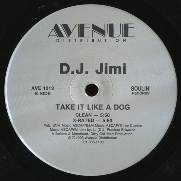 D.J. Jimi : Bounce (For The Juvenille) (12")