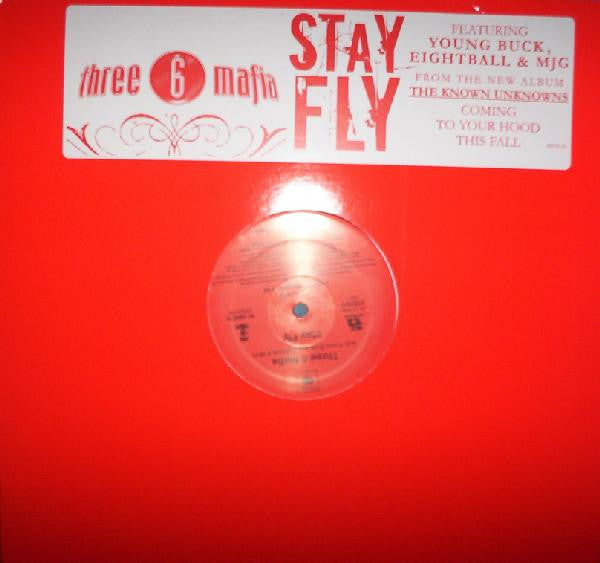 Three 6 Mafia : Stay Fly (12", Single)