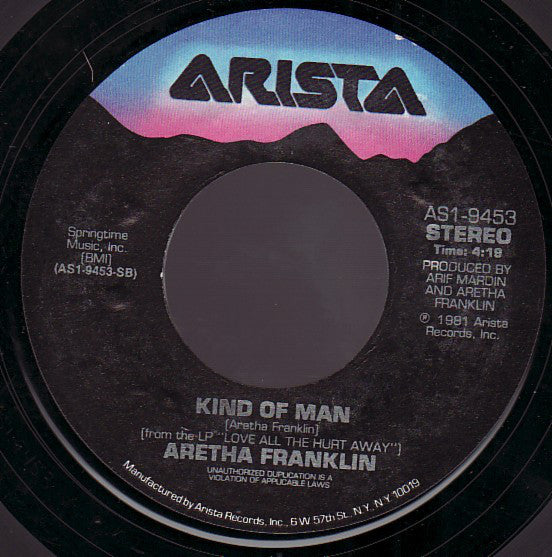 Aretha Franklin : Another Night (7", Single)