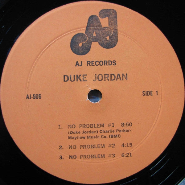 Duke Jordan : Archives Of Jazz Vol.5 (LP, RP, Ora)