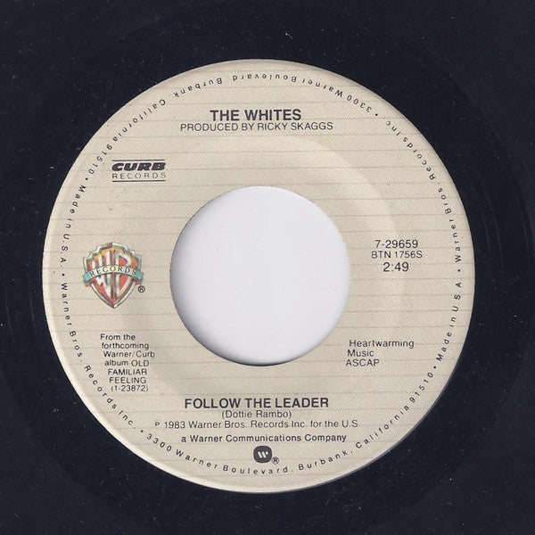 The Whites : I Wonder Who's Holding My Baby Tonight (7")