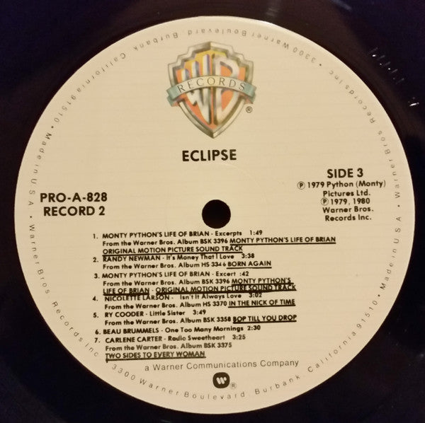 Various : Eclipse (2xLP, Comp, Smplr)