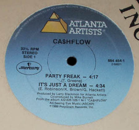 Ca$hflow : Party Freak (12", Blu)