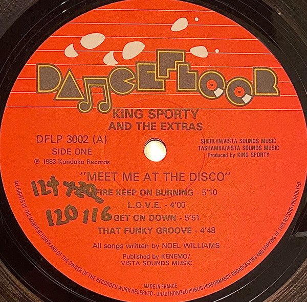King Sporty : Meet Me At The Disco (LP, Album, RE)
