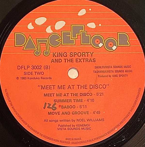 King Sporty : Meet Me At The Disco (LP, Album, RE)