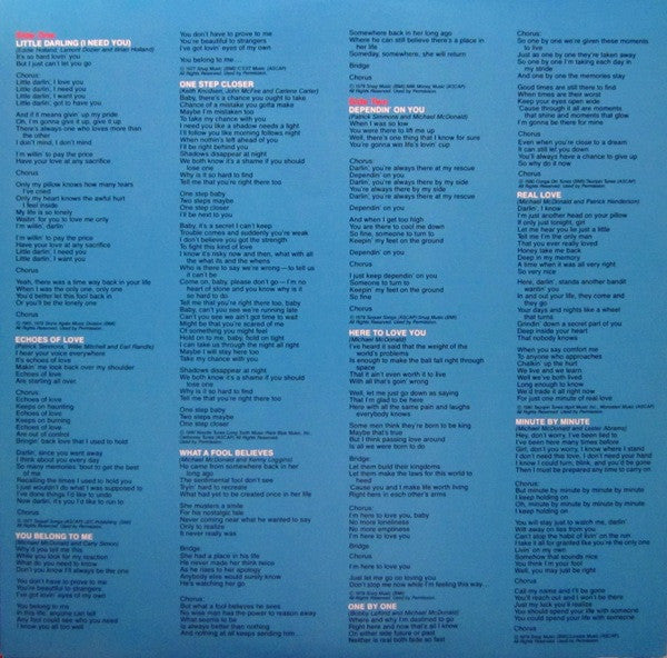 The Doobie Brothers : Best Of The Doobies - Volume II (LP, Comp, Club, Col)