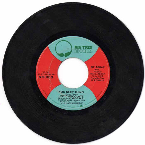 Hot Chocolate : You Sexy Thing (7", SP )