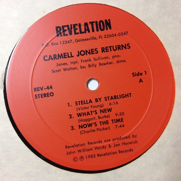 Carmell Jones : Returns (LP, Album)