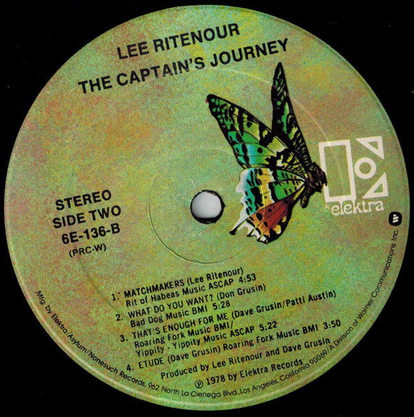 Lee Ritenour : The Captain's Journey (LP, Album, PRC)