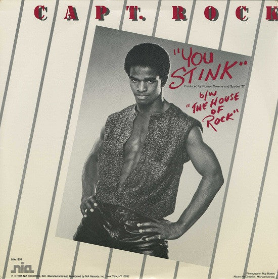 Capt. Rock* : House Of Rock / You Stink (12")