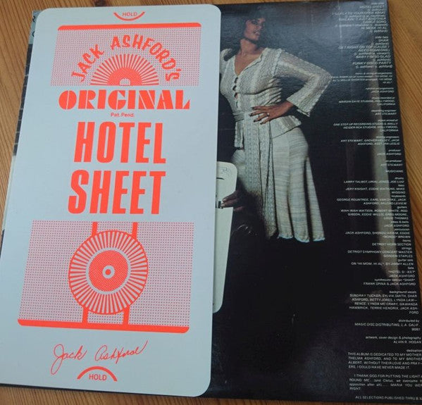 Jack Ashford : Hotel Sheet (LP, Album, Rai)