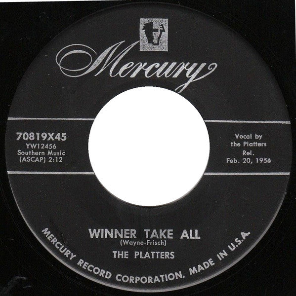 The Platters : (You've Got) The Magic Touch / Winner Take All (7", Single)