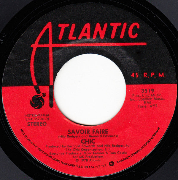 Chic : Le Freak b/w Savoir Faire (7", Single, Styrene, RI )