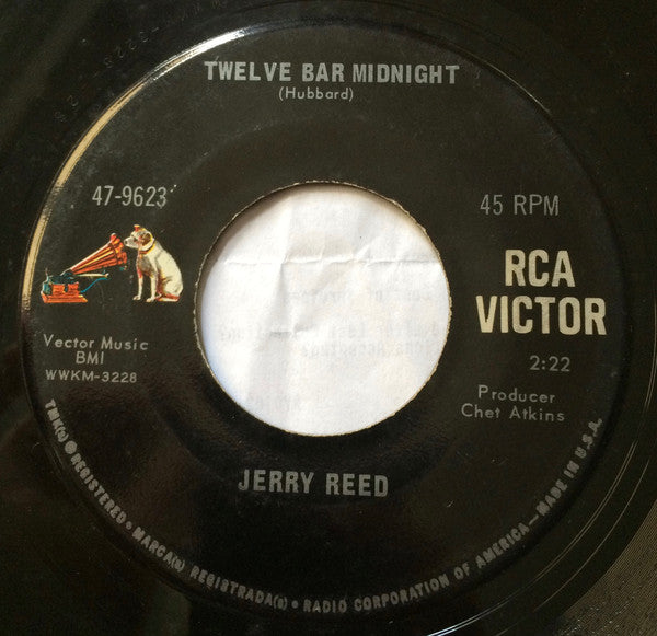 Jerry Reed : Alabama Wild Man (7", Single)