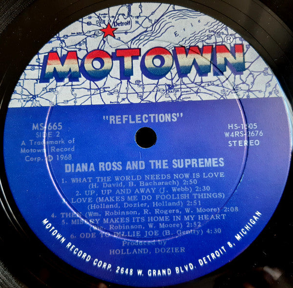 Diana Ross And The Supremes* : Reflections (LP, Album, Ind)