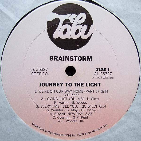 Brainstorm (5) : Journey To The Light (LP, Album, Ter)
