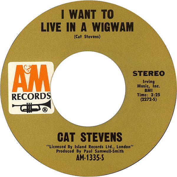 Cat Stevens : Morning Has Broken (7", Single, Styrene, Pit)
