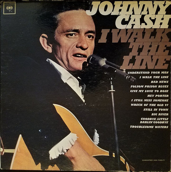Johnny Cash : I Walk The Line (LP, Album, Mono)