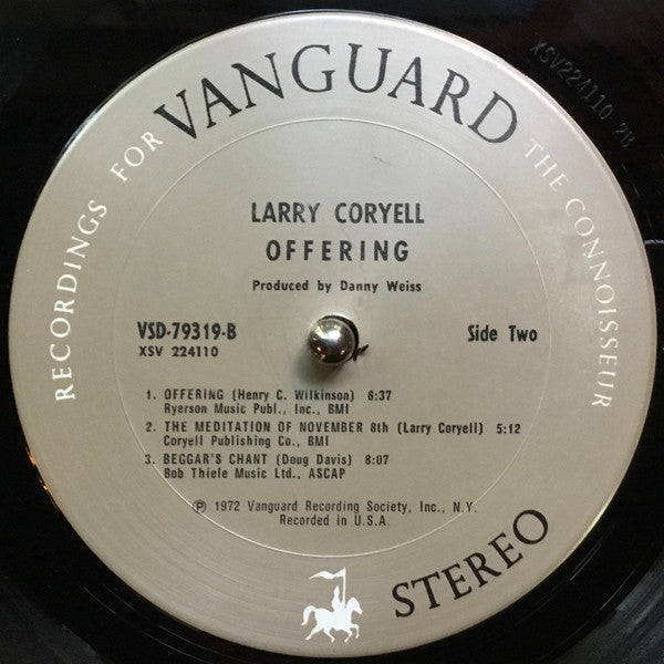 Larry Coryell : Offering (LP, Album, San)
