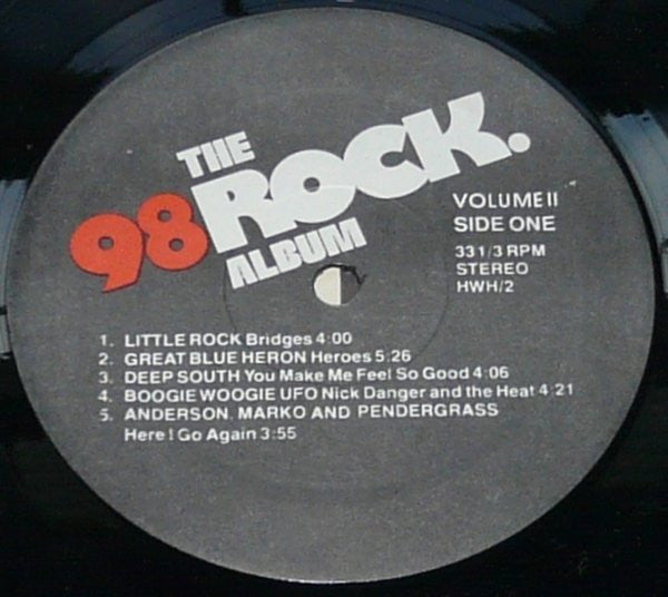 Various : The 98 Rock. Album Volume II (LP, Comp)