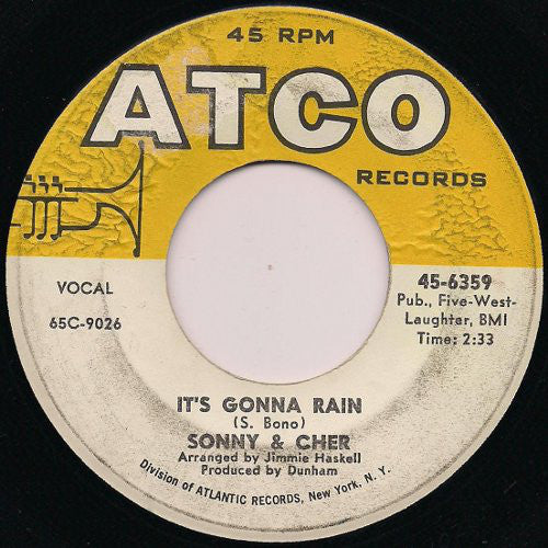 Sonny & Cher : I Got You Babe (7", Single)