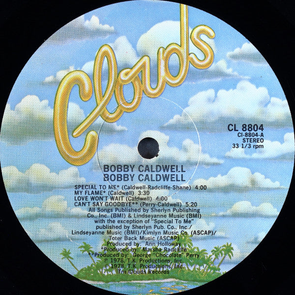 Bobby Caldwell : Bobby Caldwell (LP, Album, PRC)