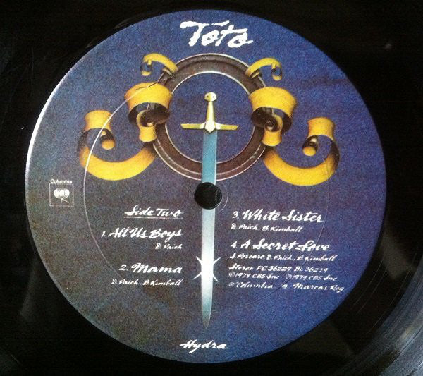 Toto : Hydra (LP, Album, RE, Gat)