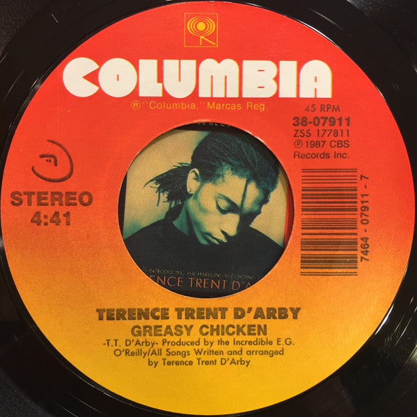 Terence Trent D'Arby : Sign Your Name (7", Single, Styrene)