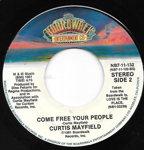 Curtis Mayfield : Toot An'Toot An'Toot (7", Single)