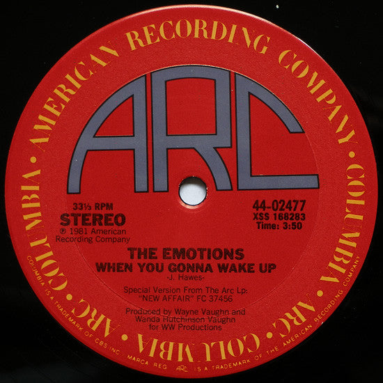The Emotions : Turn It Out (12")