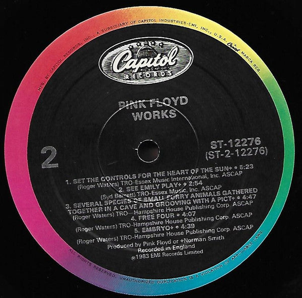 Pink Floyd : Works (LP, Comp, SRC)