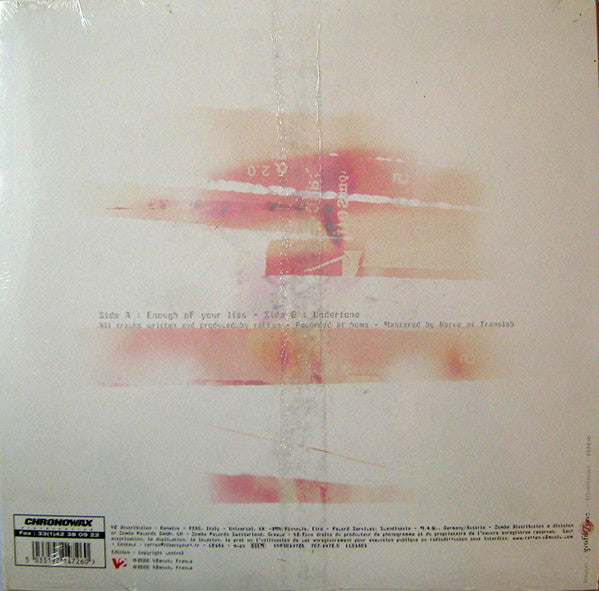 Raffen : Enough Of Your Lies (12")