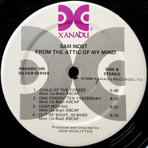 Sam Most : From The Attic Of My Mind (LP, Album)