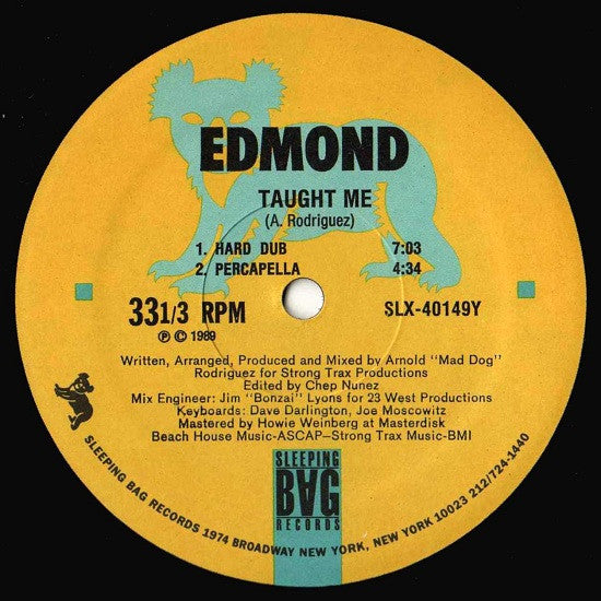 Edmond : Taught Me (12")