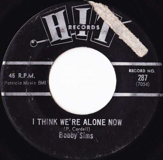 Jalopy Five* / Bobby Sims (4) : Penny Lane / I Think We're Alone Now (7")