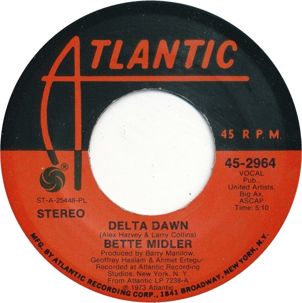 Bette Midler : Boogie Woogie Bugle Boy (7", Single, PL )