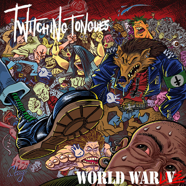 Twitching Tongues : World War Live (LP)